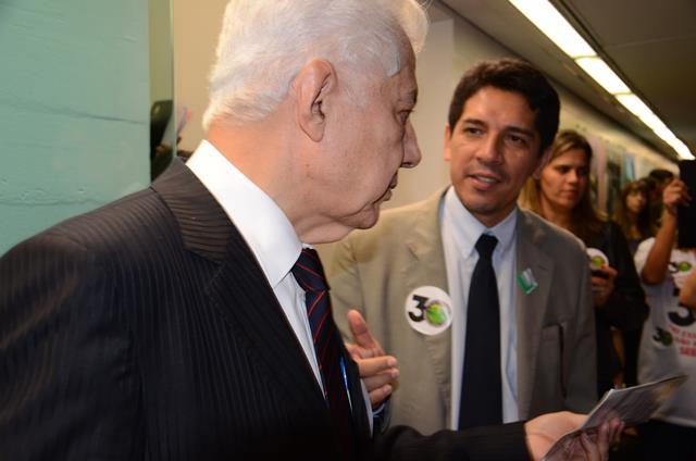Deputado Arlindo Chinaglia e Antonio Marcos