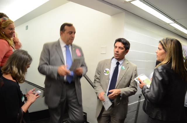 Deputado Eduardo Francischini, Antonio Marcos e Irene Ferreira 