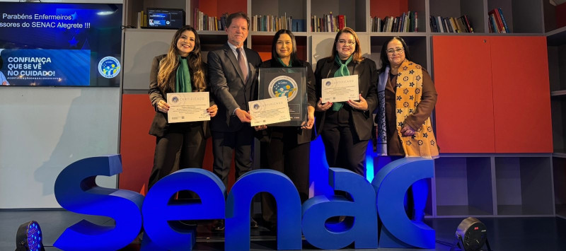 Entrega do Selo da Qualidade - Senac Alegrete e Santana do Livramento
